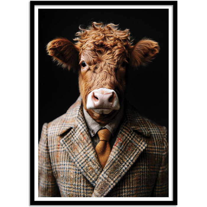 Affiche - Cow Wild Suits - Philippe Hugonnard