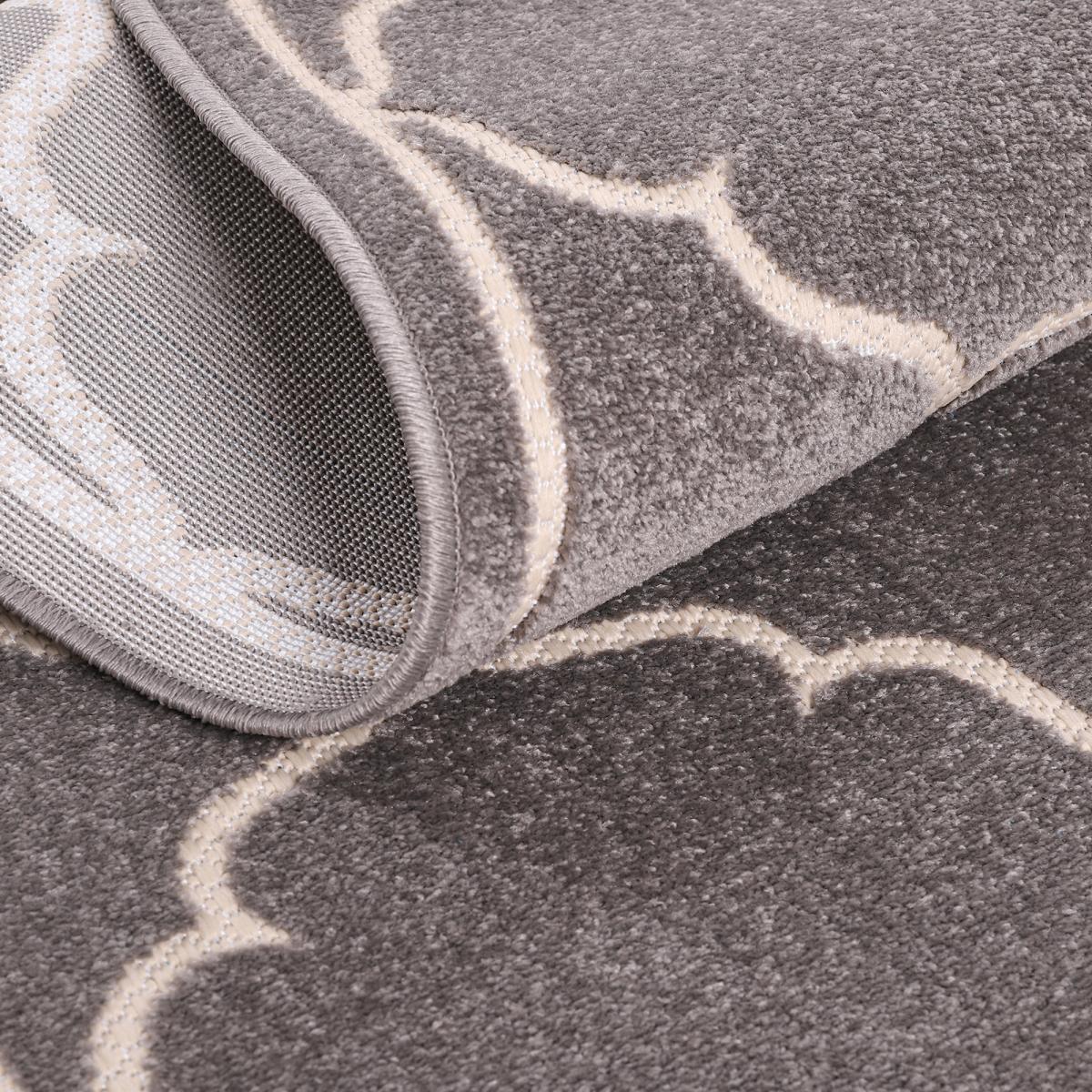 Tapis extérieur tissé kilim rond CULA