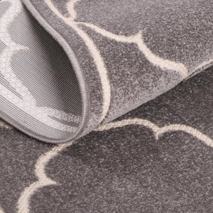 Tapis extérieur tissé kilim rond CULA