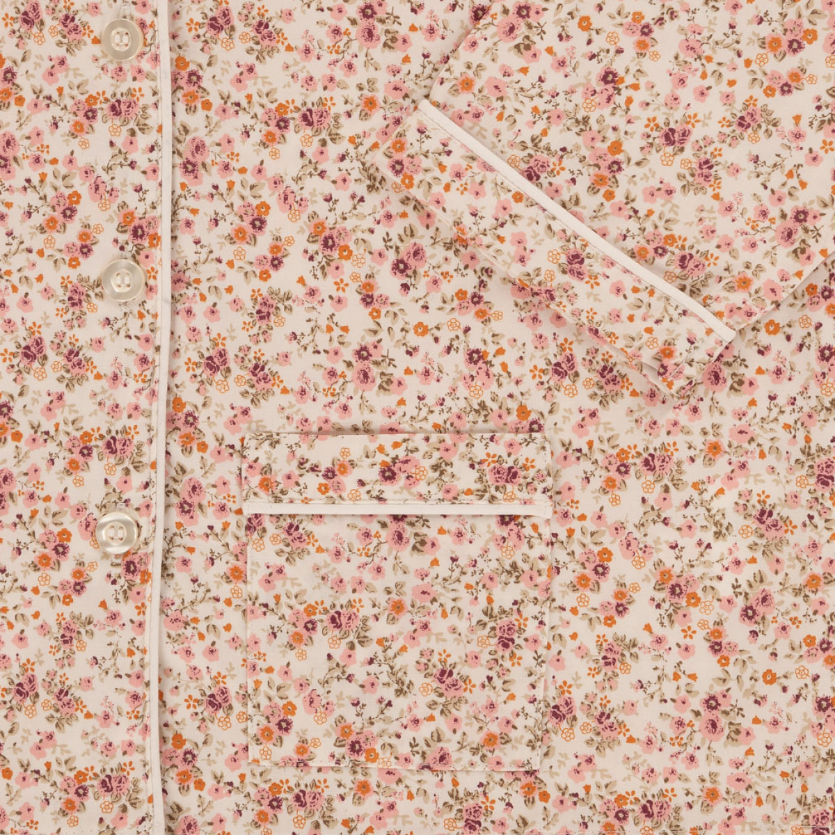 Pigiama leggero PACK Pigiama leggero mamma e bimba DONNA BAMBINA fiore rosa