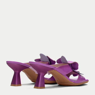 Sandalia Destalonada Daniella Violet 6 cm