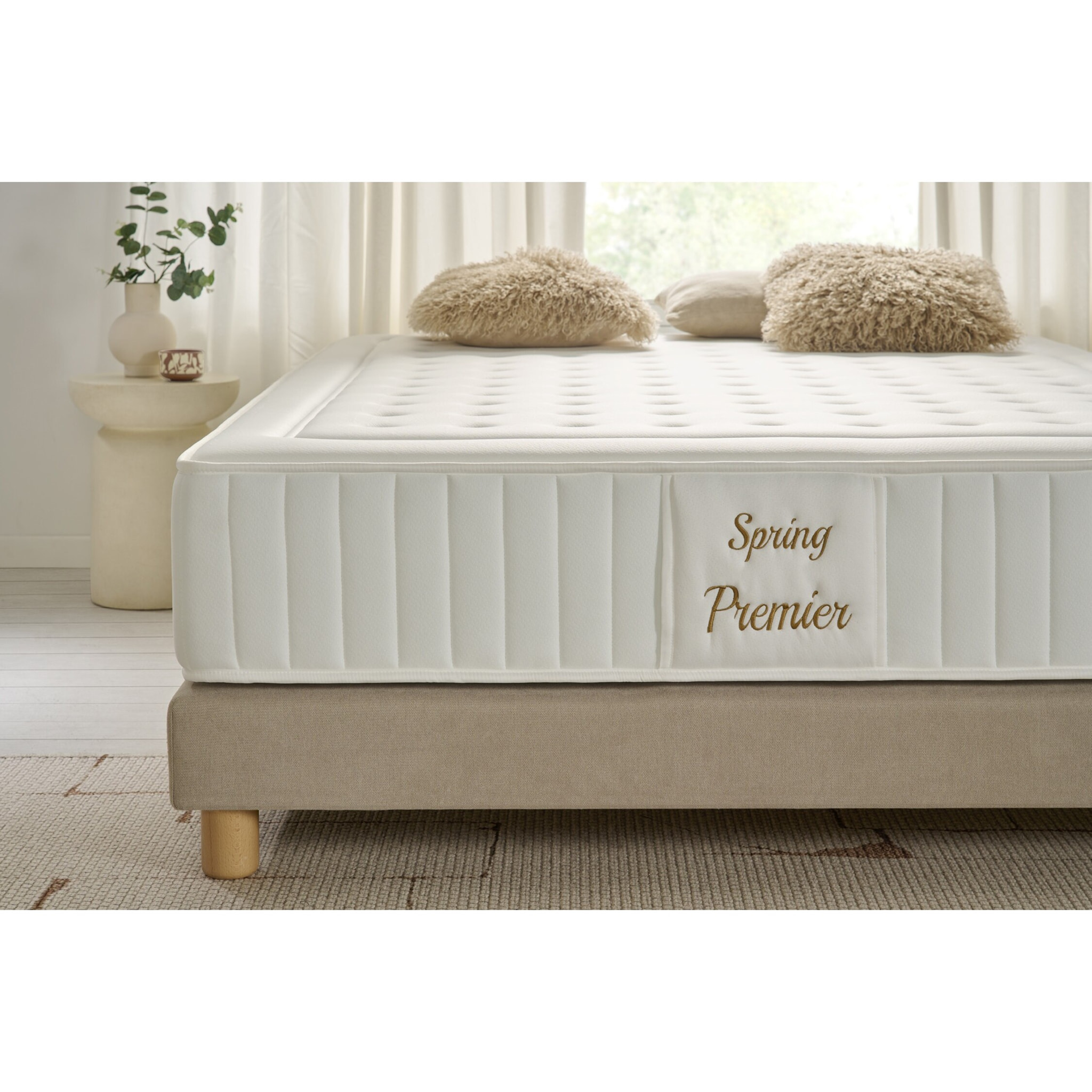 Matelas Ressorts Ensachés Micro Spring Premier, 30 cm, 2 places - Moonia
