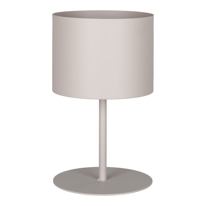 Supporto per Vaso Trofa in Acciaio Color Sabbia — Ø21,5×36 cm