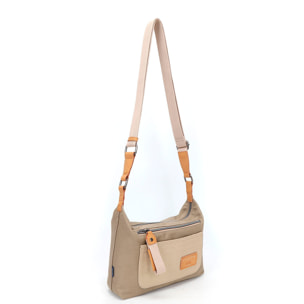 Bolso Bandolera Mujer Veg/Pu Lois Abilene Beige