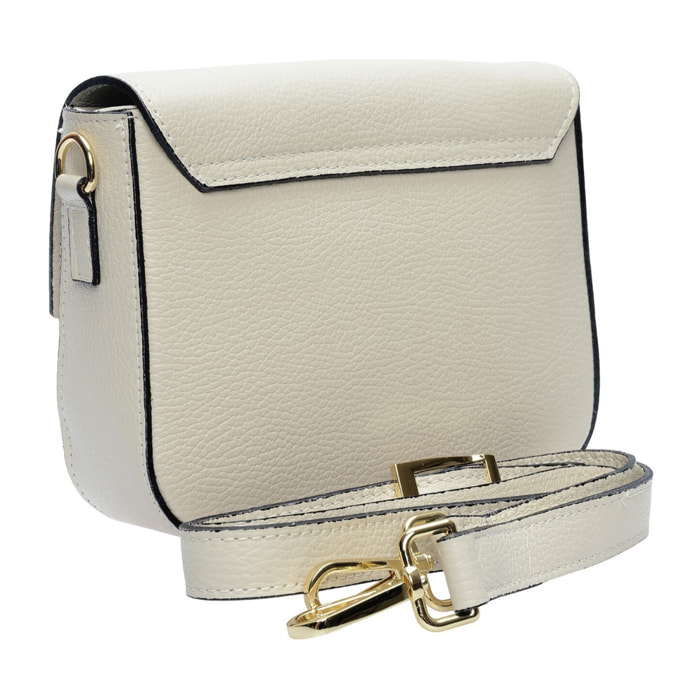 Borsa a spalla Anna Luchini Beige