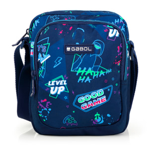 Bandolera infantil Gabol Loot con cremallera