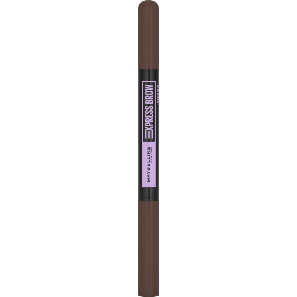 Maybelline Express Brow Duo Crayon à Sourcils Marron Foncé