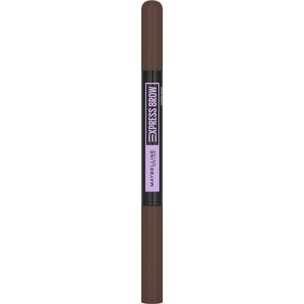 Maybelline Express Brow Duo Crayon à Sourcils Marron Foncé