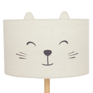 Lampadaire pour enfant chat Félix H.154cm