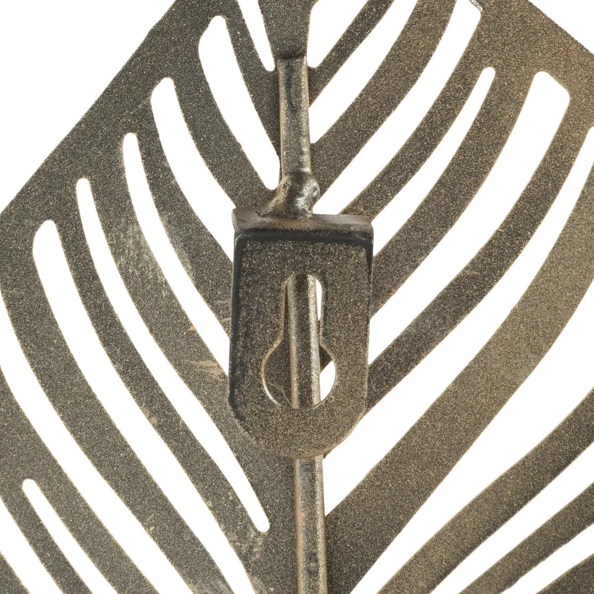 Déco murale Nadia métal doré noir 100x53cm