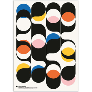 Affiche - Color rain - Posterlad
