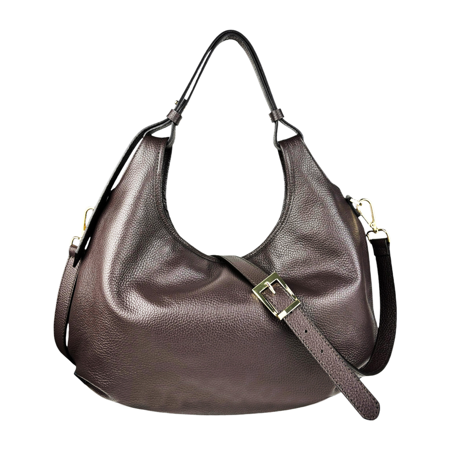 Bolso de hombro Cheval Firenze Malaga A/S Marrón Oscuro