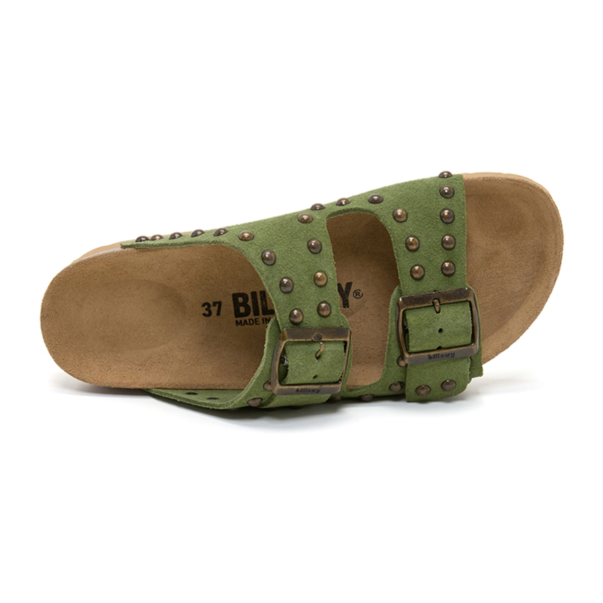 SANDALO CON ZEPPA BILLOWY VERDE