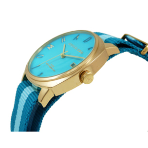 Reloj Devota & Lomba DL008MSPBLBL-02BLUE Mujer Analogico Cuarzo con Correa de Nylon