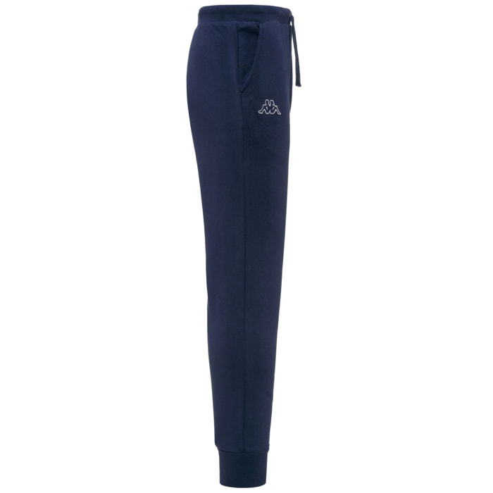 Kappa - Pantaloni Uomo Blu - Logo Korpo Zanty