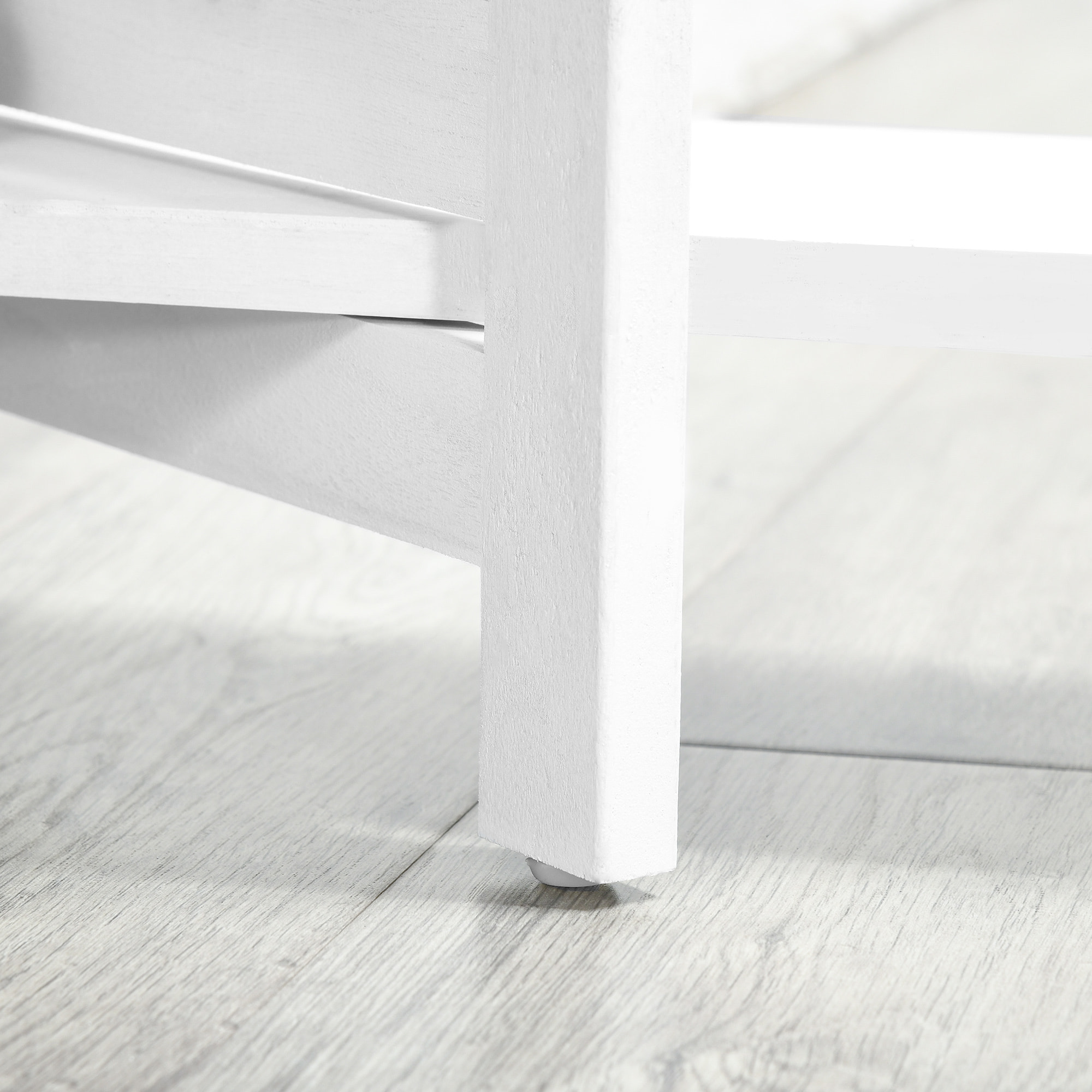 Paravent intérieur 4 panneaux 3 étagères pliables séparateur de pièce portes persiennes bois de paulownia blanc