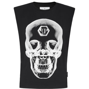 PHILIPP PLEIN Camiseta Cuello Redondo SKULL