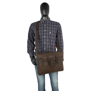 Maletin Portadocumentos Lois Sanford Marron Oscuro