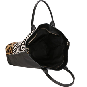 Borsa a mano da donna - Modello Ivony - Vera pelle - 45.0 x 35.0 x 9.0 cm