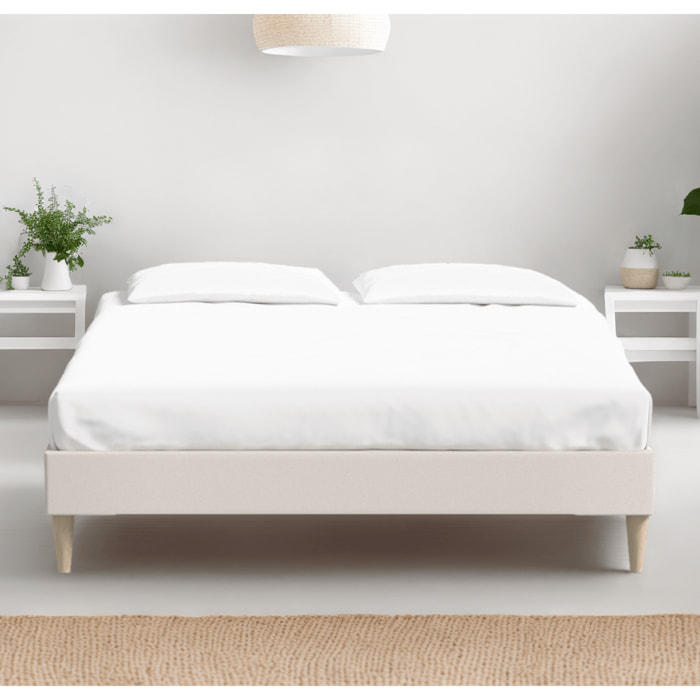 Lit adulte en velours - DINA