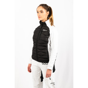 Chaqueta ECOActive Hybrid Insulated Jacket Women marca ECOON - Negro / Blanco