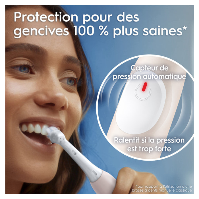 Oral-B iO2 Brosse À Dents Électrique Rose Clair