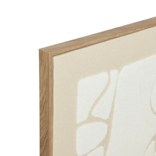 Toile 3D Ziad beige 50x70cm