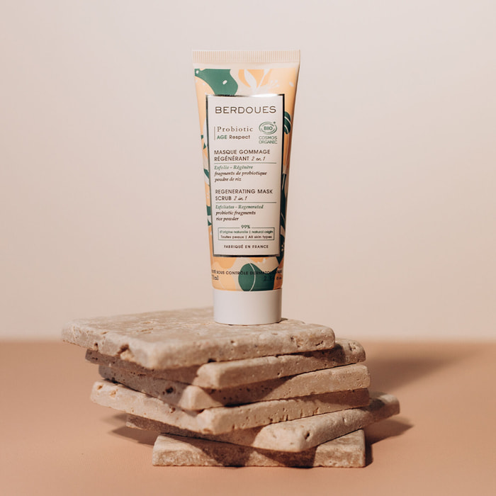 Soin Probiotic - Gommage Masque Régénérant 75 ml