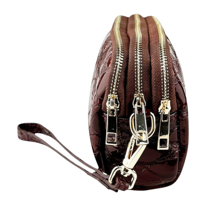 Pochette Cheval Firenze Saint Moritz Marrón