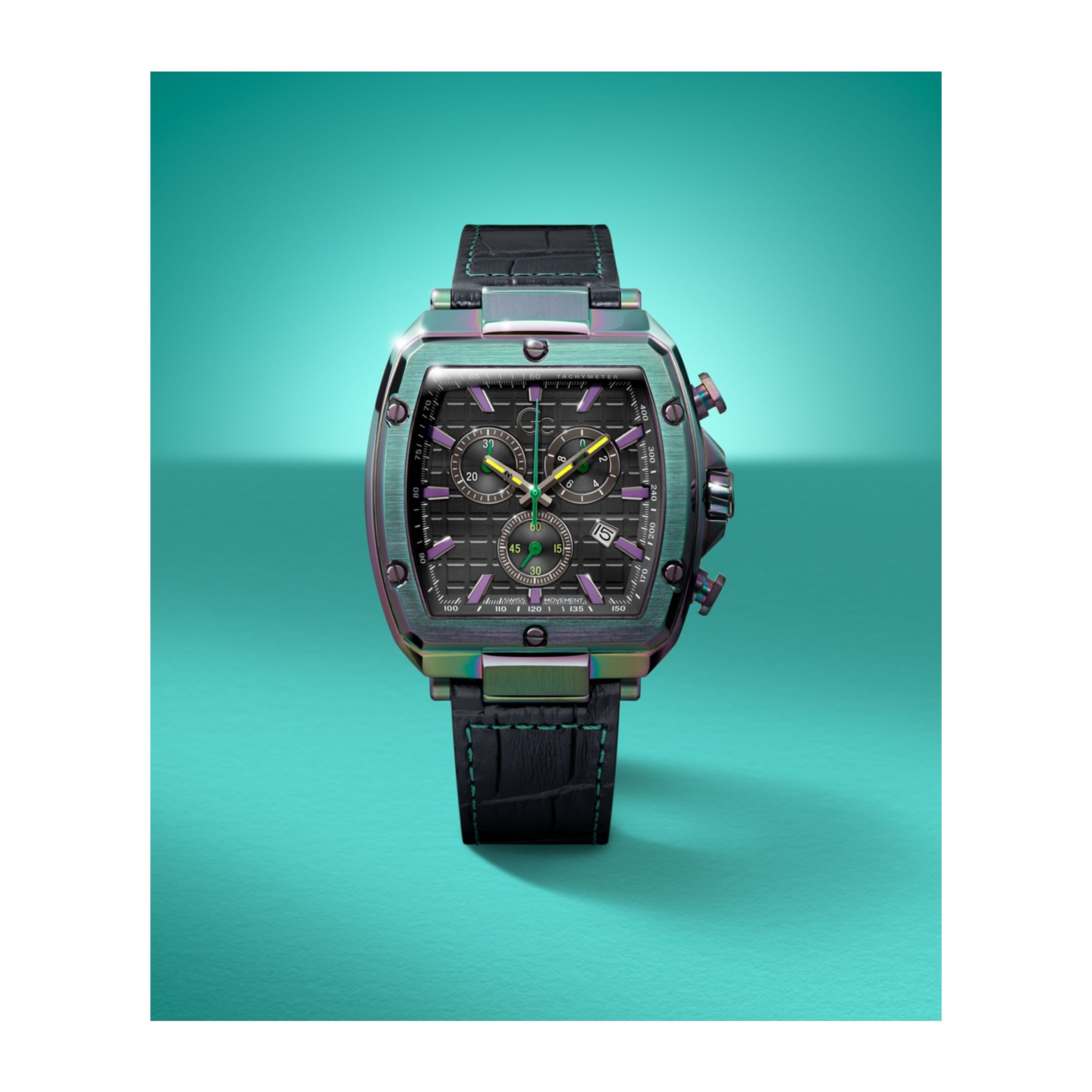 Gc Quartz Chronograph Gc Spirit Tonneau