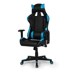 Silla gaming Silverstone Negro - Turquesa Silverstone