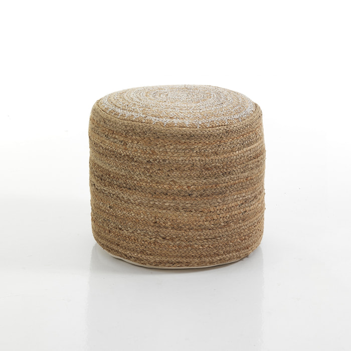 ORESTELUCHETTA Pouf juta LACE