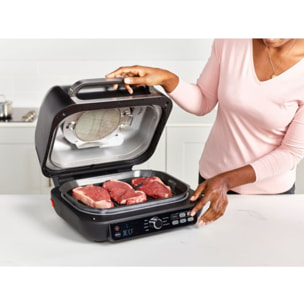 Grille-viande NINJA Foodi MAX PRO AG651EU noir gris à poser, 33x20 cm