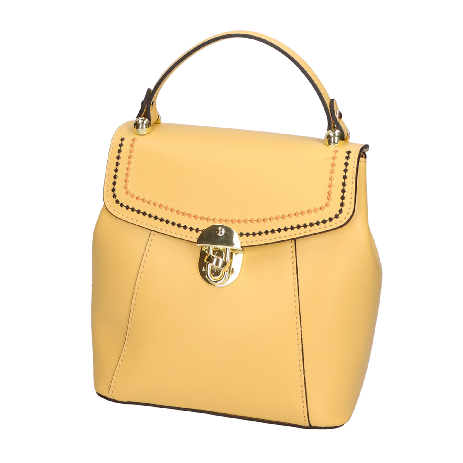 Borsa a mano da Donna Giuditta in Vera Pelle Made in Italy 22x20x12 cm