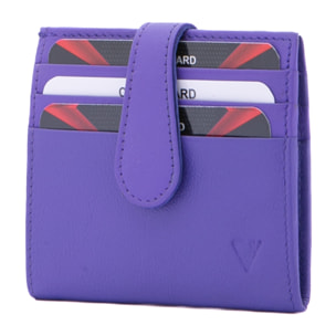 Portafoglio  da donna ecopelle Prodotto Vegano 9x8x2 cm