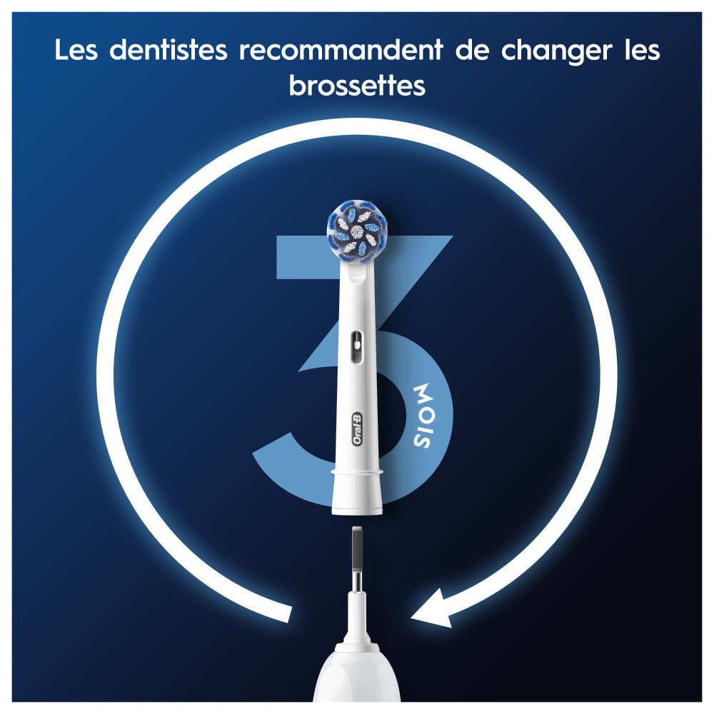 Oral-B Pro Sensitive Clean Brossettes Pour Brosse À Dents, 3 Unités