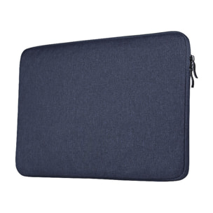 DAM Funda de neopreno universal para tablet de 12 pulgadas. Acabado terciopelo con tratamiento deperlante hidrófugo. Cierre de cremallera. 23x2,5x32 Cm. Color: Azul Marino