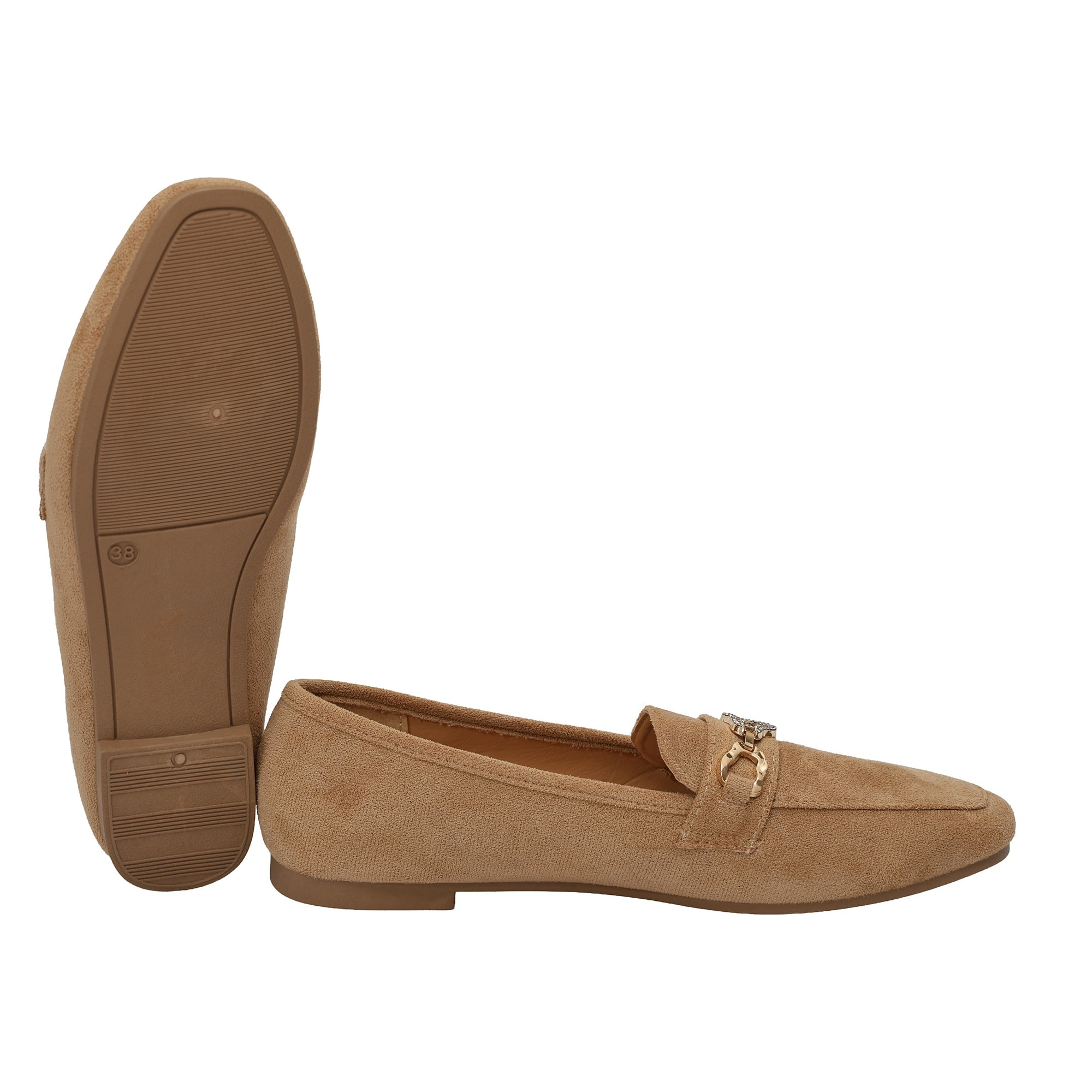 Mocassini con accessorio - tacco 1,0 cm