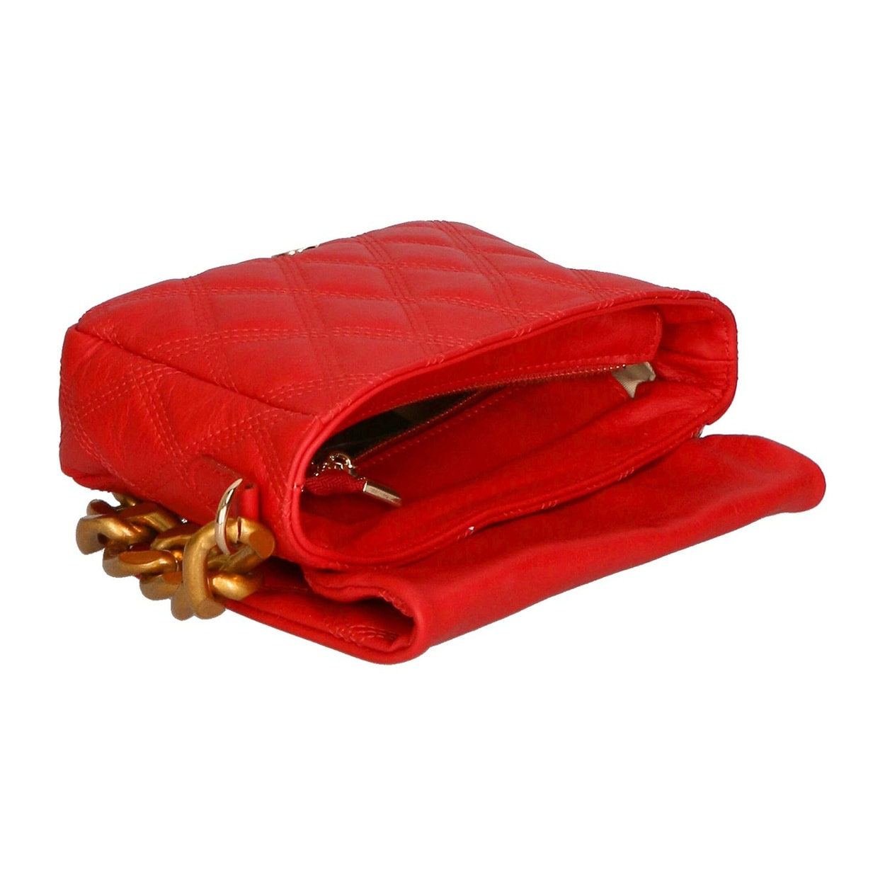Borsa a mano da donna - Modello Adriana - Vera pelle - 20.0 x 14.0 x 6.5 cm