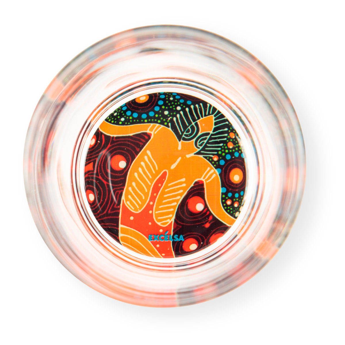 Set de 6 Verres Excelsa – Aboriginal, Verre Multicolore