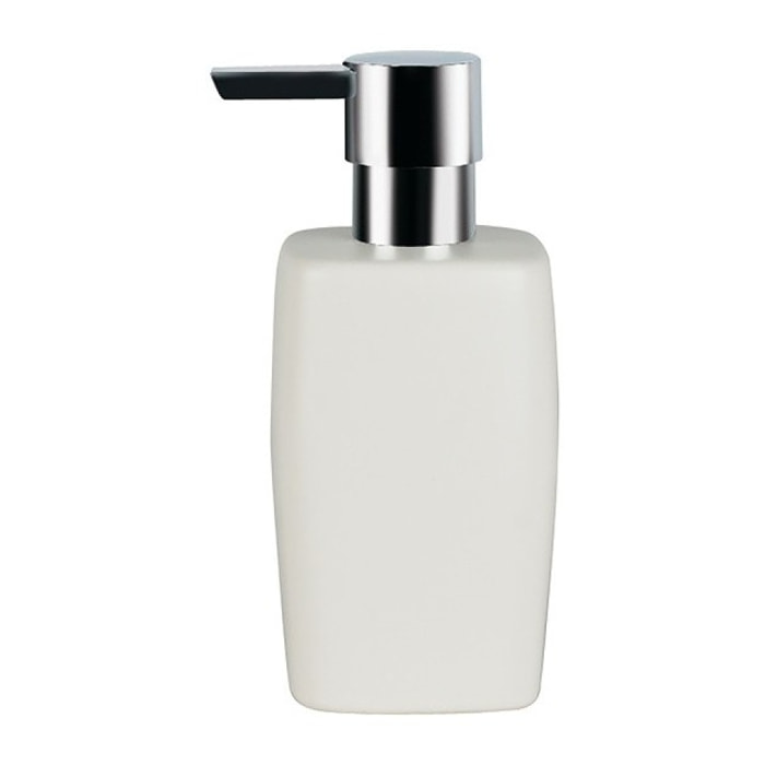 Spirella Distributeur de savon Céramique RETRO Blanc