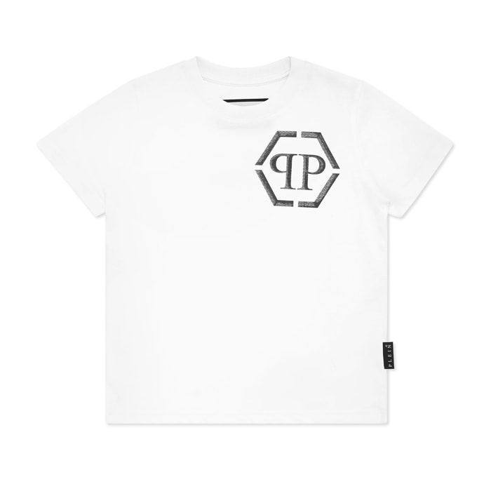 PHILIPP PLEIN T-Shirt Round Neck Ss HEXAGON