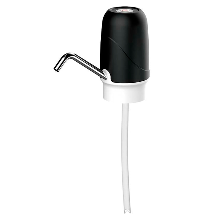 Dispensador de agua eléctrico con batería recargable.