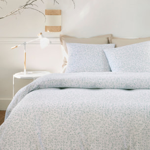 Parure housse de couette imprimé 100% gaze de coton - mumure