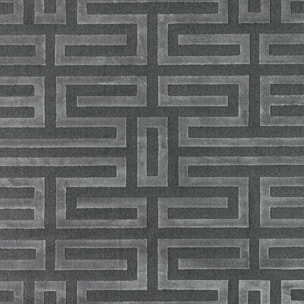 Tapis salon et chambre tissé motif géométrique NINO