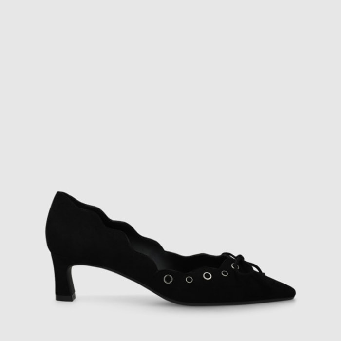 ZAPATOS DE SALÓN NEGROS CHILDER