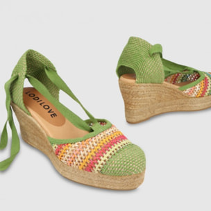 ALPARGATAS VERDES VENE