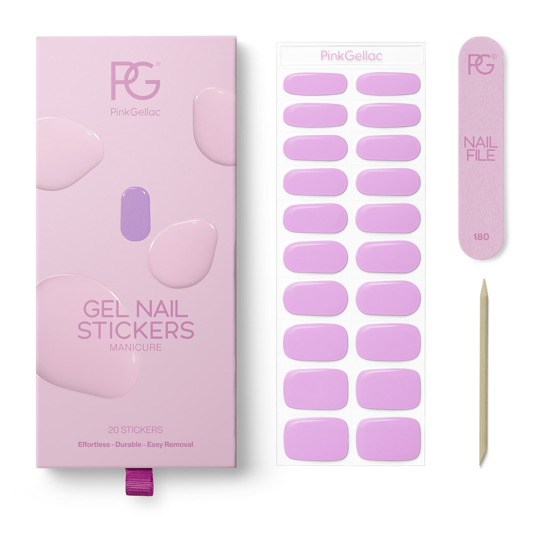 Stickers gel - 0038 Soft Lavender