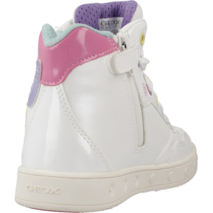 Zapatillas Niña de la marca GEOX  modelo J SKYLIN GIRL BLANCO