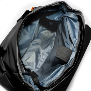 Zaino multiscomparto, porta laptop 15,6". Strato impermeabile. Adattabile a Trolley. Presa USB esterna nascosta. Idrorepellente.